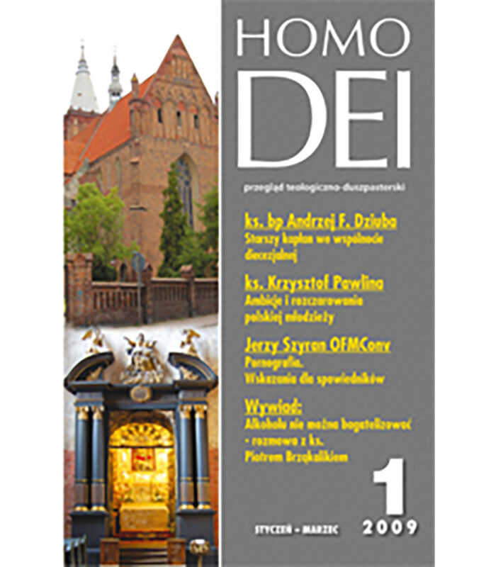 Kwartalnik Homo Dei nr 1 (290) 2009