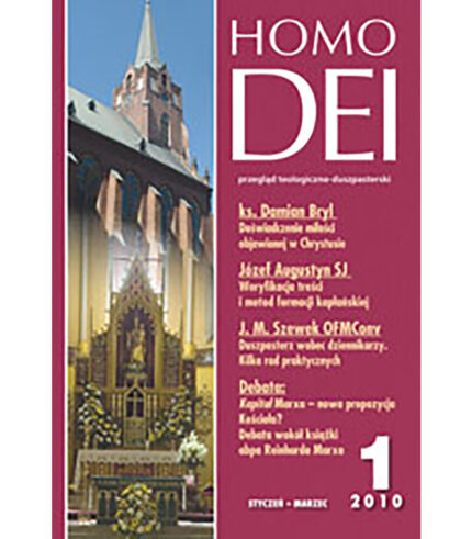 Kwartalnik Homo Dei nr 1 (294) 2010