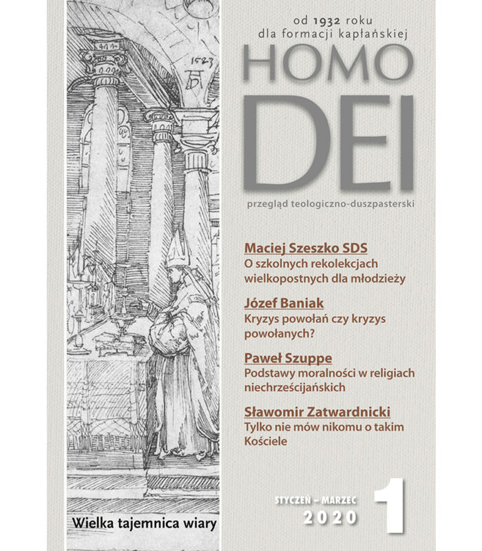 Kwartalnik Homo Dei nr 1 (334) 2020