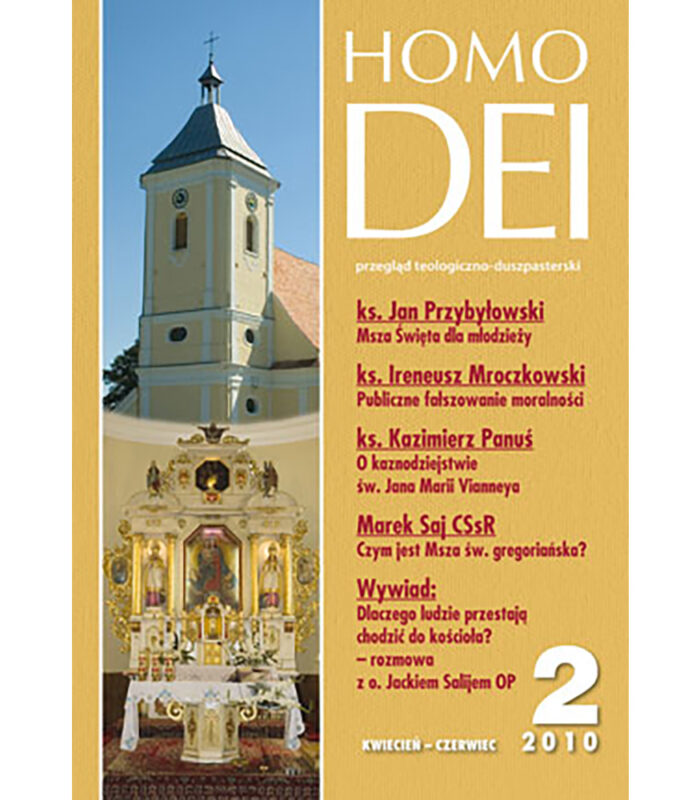 Kwartalnik Homo Dei nr 2 (295) 2010