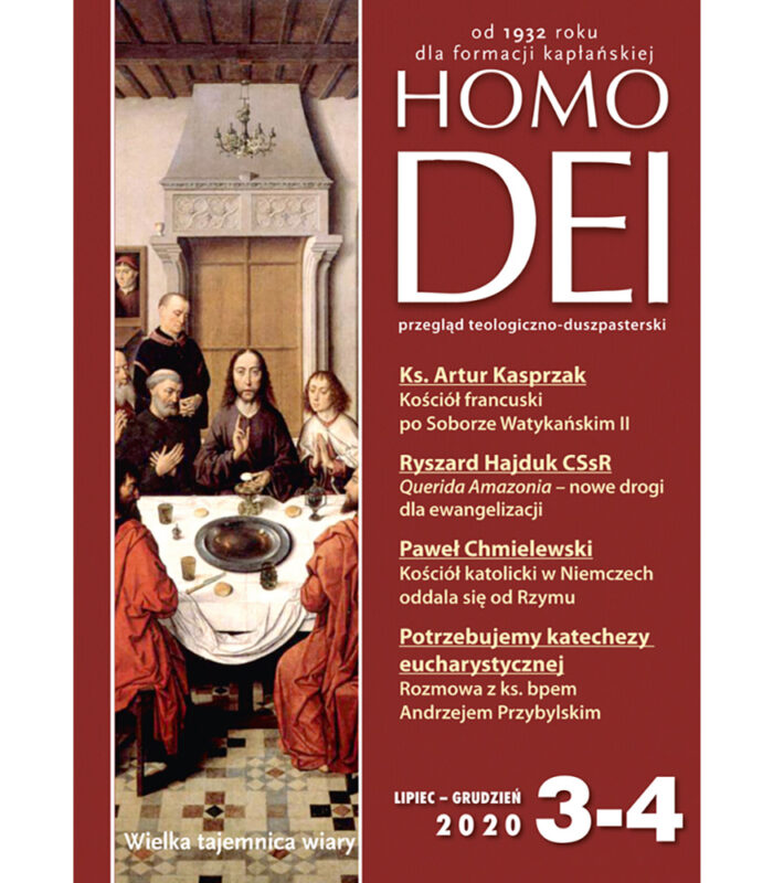 Kwartalnik Homo Dei nr 3-4 (336-337) 2020