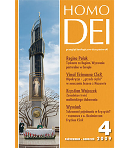 Kwartalnik Homo Dei nr 4 (293) 2009