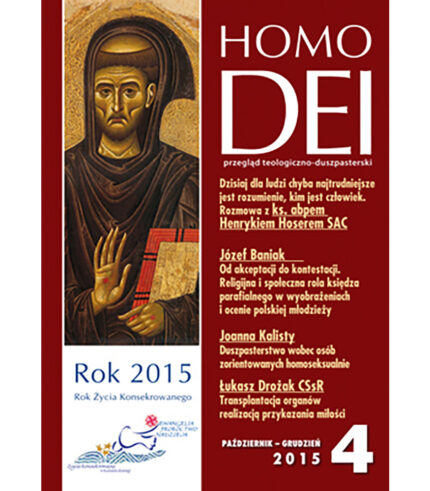 Kwartalnik Homo Dei nr 4 (317) 2015